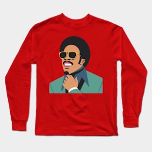 Stevie “The Genius” Wonder Long Sleeve T-Shirt